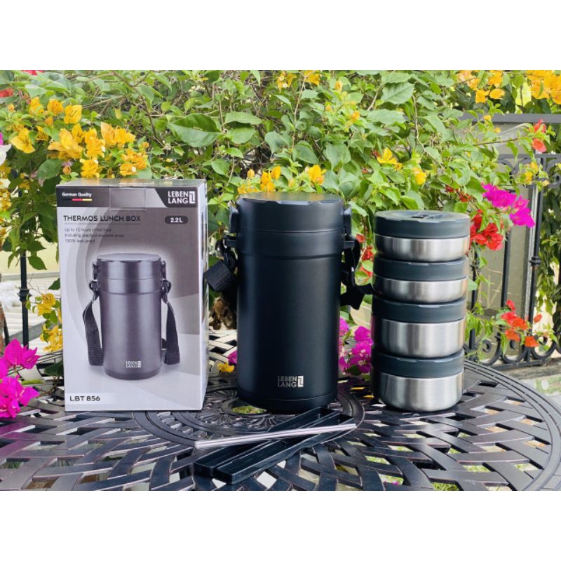 Hộp cơm Lebenlang Đức LBT856 2.2 lít