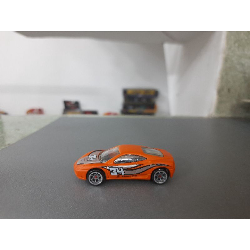 xe Hot Wheels Ferrari Racer 360 Modena số 34 , full metal