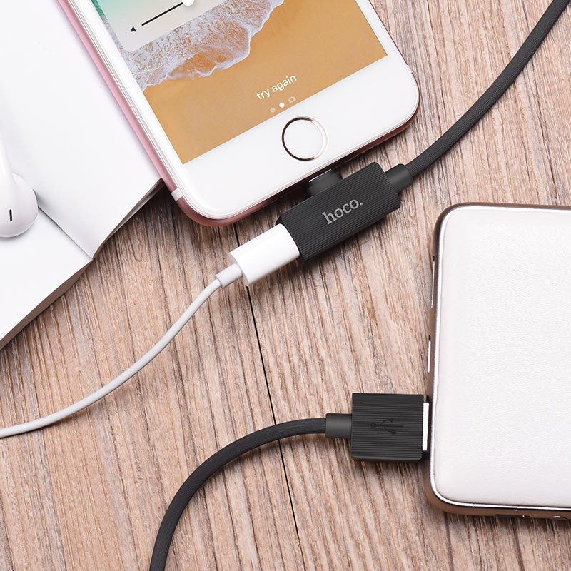 [BEST PRICE] Bộ Chuyển Đổi Âm Thanh Số Lighting to Lighting -Hoco LS9 -HN