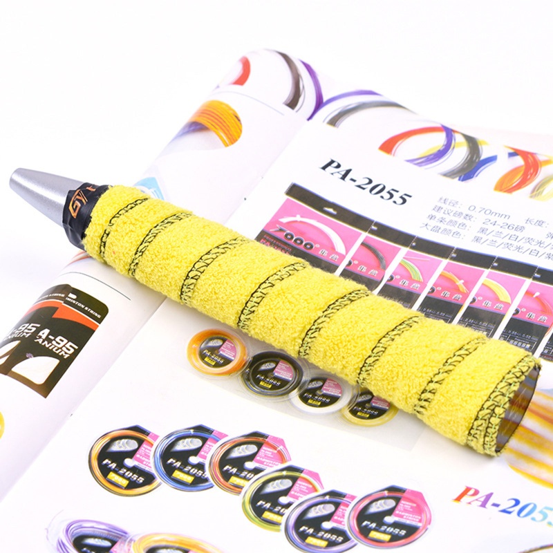 QQ Băng Quấn Tay Cầm Vợt Cầu Lông Bằng Sợi Micro Chống Trượt Thấm Hút Mồ Hôi Tiện Dụng