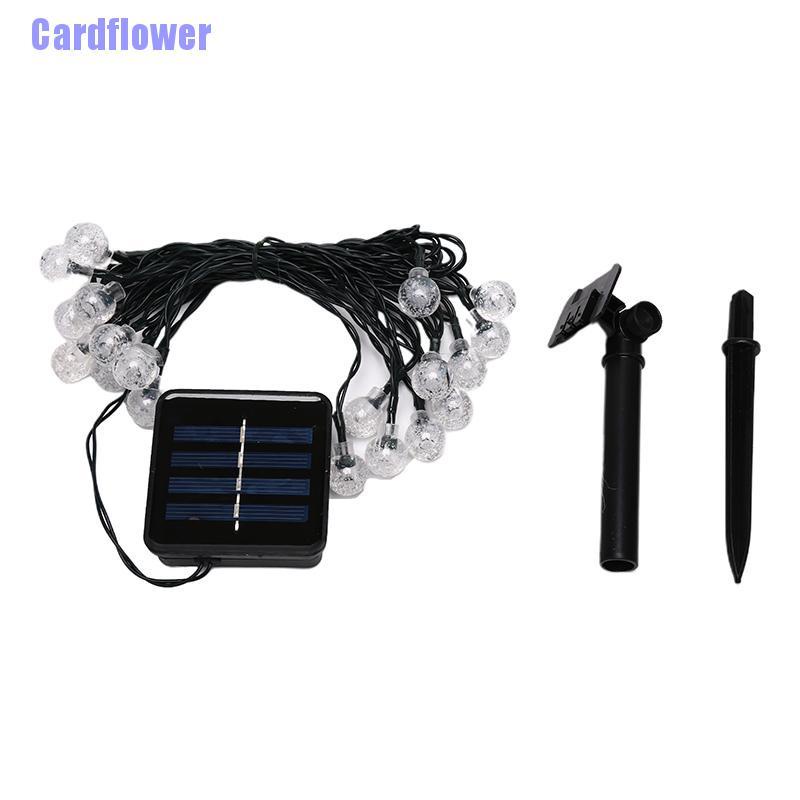 Dây Đèn Led Trang Trí Sân Vườn Sử Dụng Năng Lượng Mặt Trời