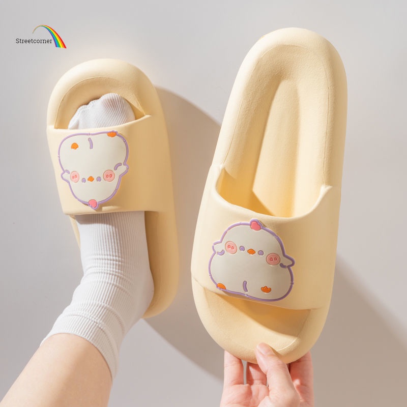 Dép Đi Trong Nhà Đế Dày Mềm Mại Siêu Nhẹ Chống Trượt Thiết Kế Dễ Thương Cho Nữ