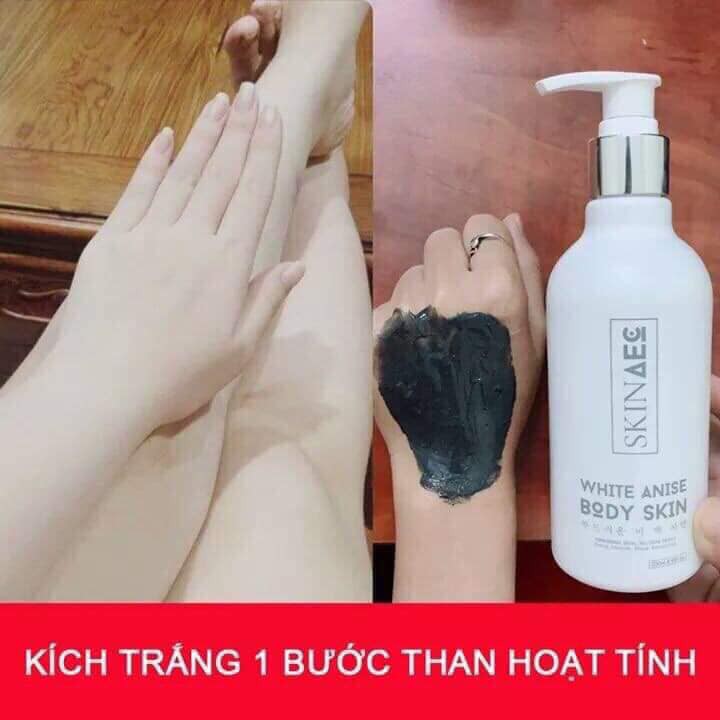 Sữa Tắm Trắng SKIN ACE Than Hoạt Tính(Cực Tốt)