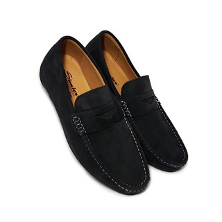 Giày Lười Nam Simier Da Bò Thật - SM01