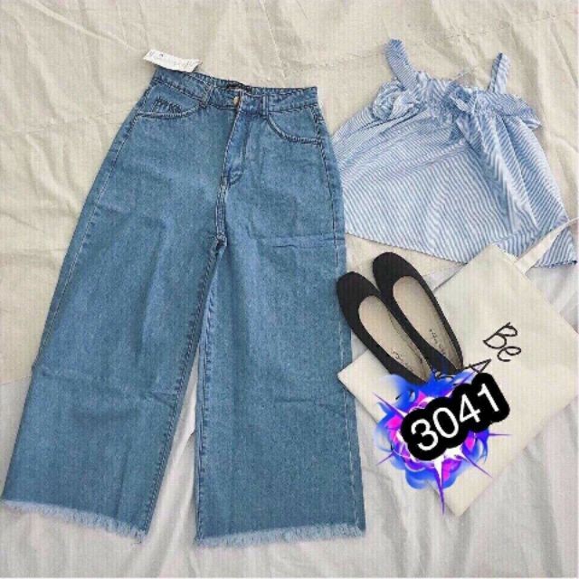 QUẦN JEAN NỮ ỐNG LOE [ HÌNH THẬT ] BGLOE1