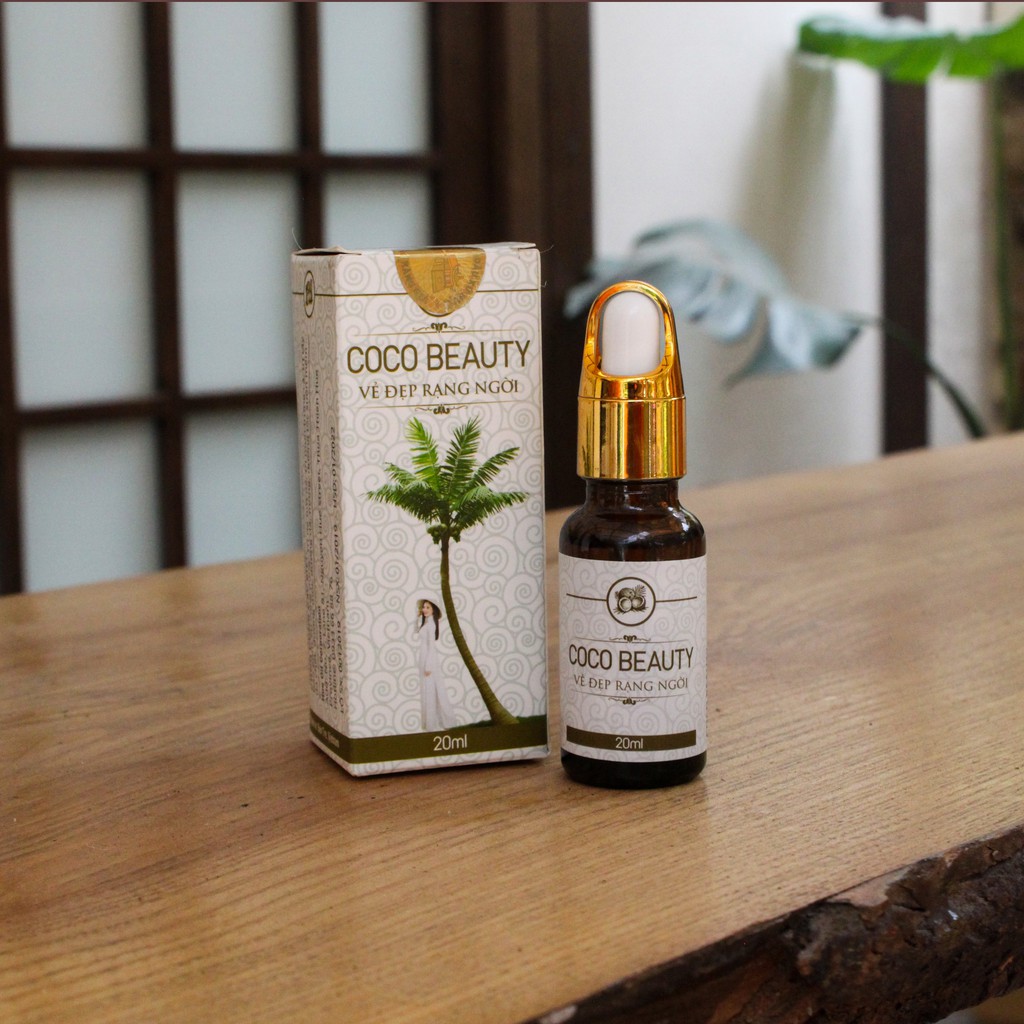 Dầu Dừa Coco Beauty Organic. Hỗ trợ làm đẹp cho phái nữ, dưỡng tóc chắc khỏe suôn mượt, dưỡng môi, tẩy tế bào chết