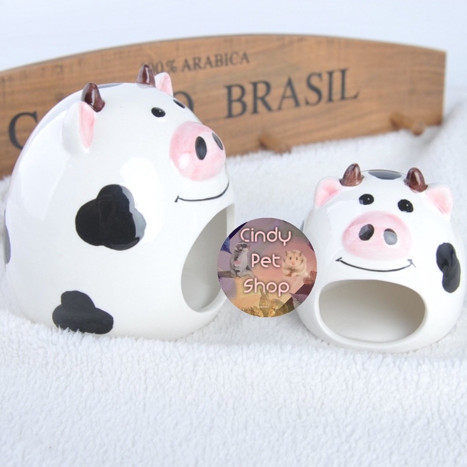 Nhà ngủ sứ bò sữa cho Hamster