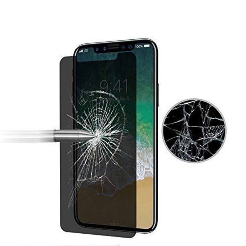 Kính Cường Lực 3D Chống Nhìn Trộm HD Bảo Vệ Toàn Màn Hình Cho IPhone 12 Mini Pro Max 5 SE 6 6S 6P 6SP 7 7P