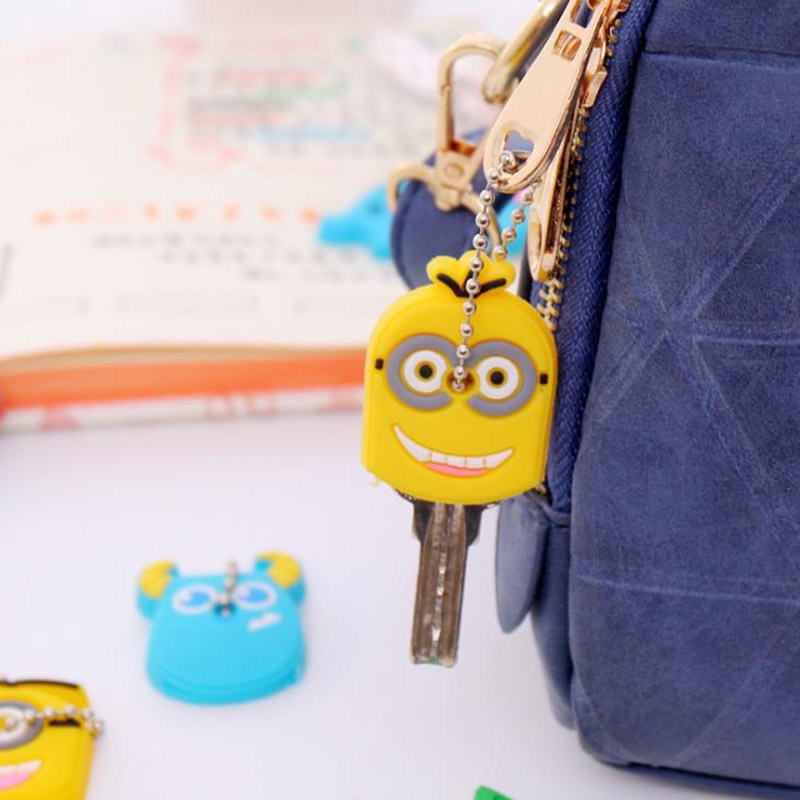 Vỏ Bọc Chìa Khóa Bằng Silicon Họa Tiết Hoạt Hình Dễ Thương Thời Trang 2020 Cho Nam Và Nữ