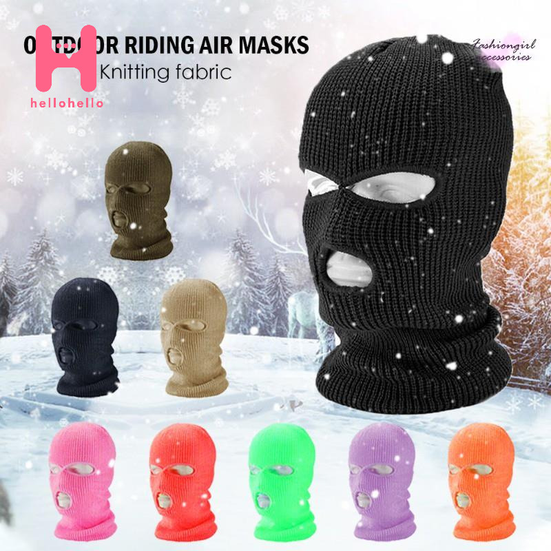 Mũ Trùm Đầu Kiểu Ninja Khoét 3 Lỗ