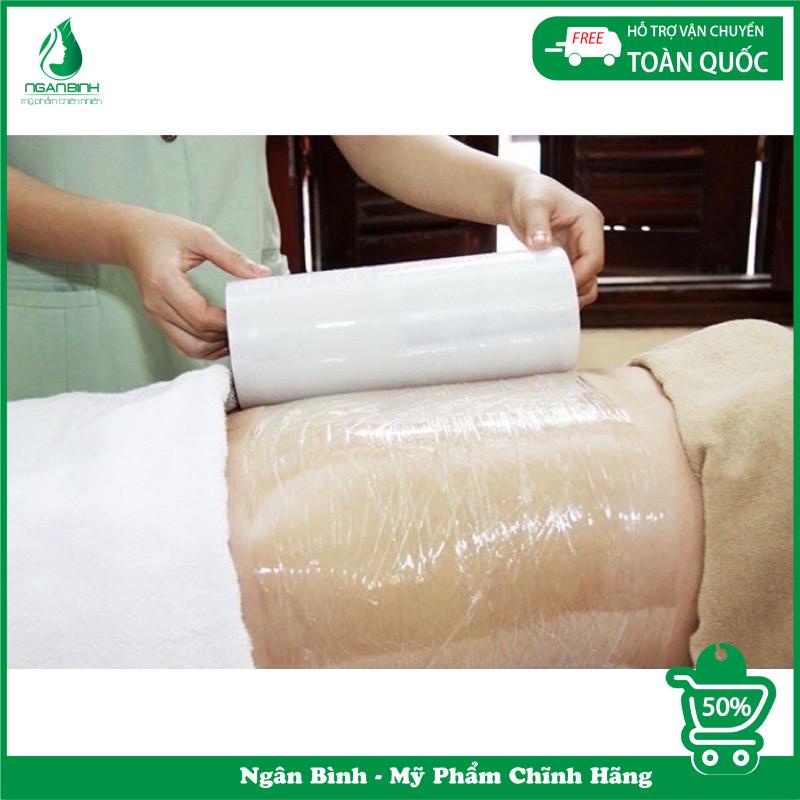 Ni lông quấn bụng, đùi, bắp tay giảm mỡ loại đẹp.Cuộn màng co nilong quấn bụng giảm mỡ