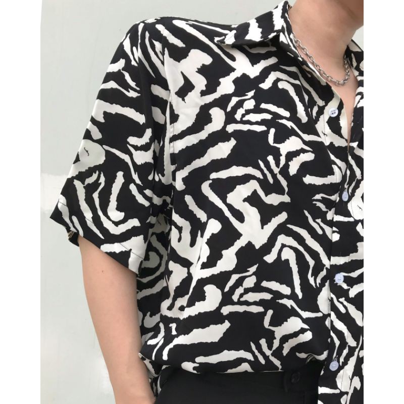 Unisex Shirt US-1 Sơ mi họa tiết nam nữ | BigBuy360 - bigbuy360.vn