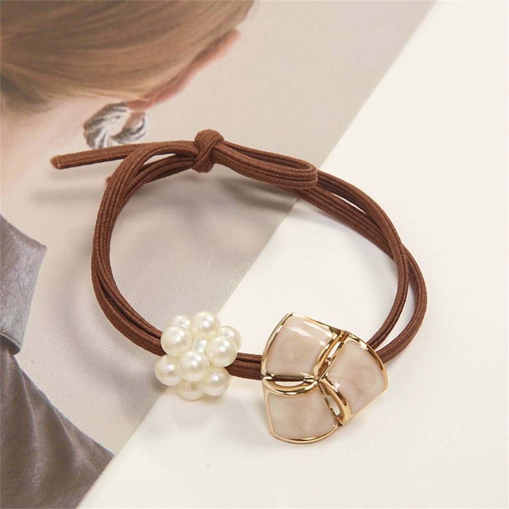 Dây buộc tóc độ co giãn cao nhiều màu sắc dễ thương MIHAN1 dành cho nữ