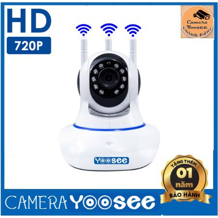 Camera Wifi YooSee IP Chính Hãng - 3 Anten HD720p HOT