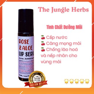 Tinh chất dưỡng môi Rose Aloe lip serum handmade