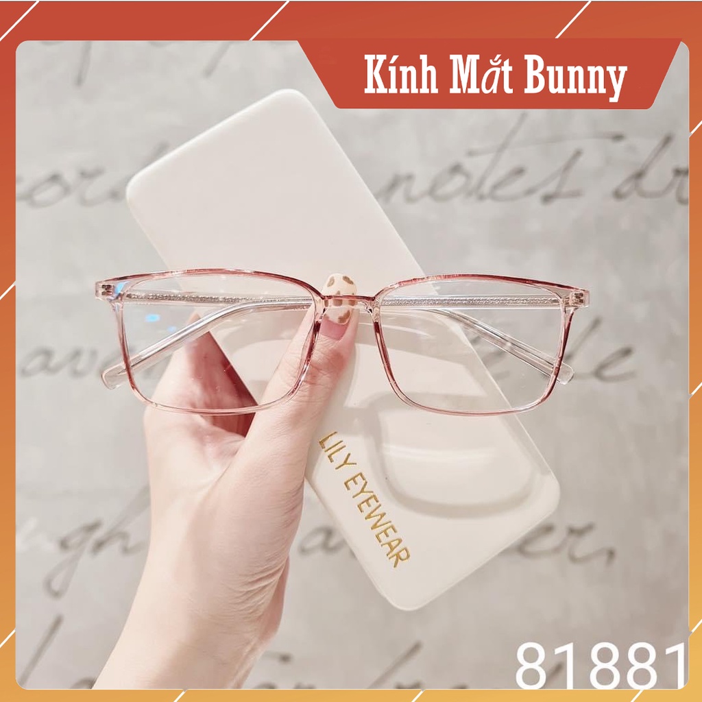 Kính Gọng Cận Hàn Quốc Siêu Dẻo full Bảng Màu 81881 Kính mắt Bunny