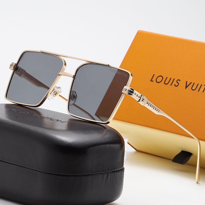 LOUIS VUITTON Lv Kính Mát Gọng Vuông Cổ Điển Chống Tia uv400