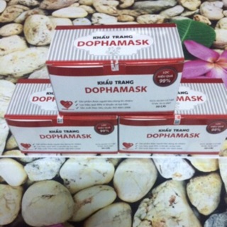 COMBO 3 hộp khẩu trang y tế ĐÔNG PHA 3 lớp 50 cái