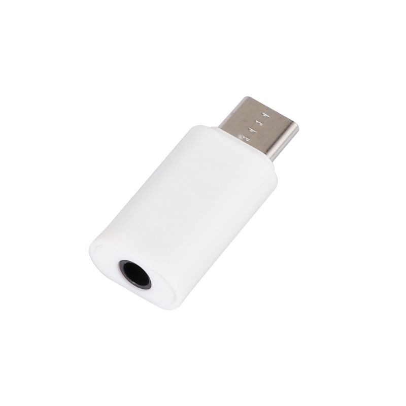 Đầu Chuyển Đổi Âm Thanh Cổng Usb Type C Sang Cổng Cắm 3.5mm Cho Xiaomi Huawei Google Pixel Oneplus 1