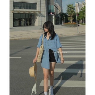 ÁO SƠ MI JEANS BIG SIZE (KÈM VIDEO HÌNH THẬT)