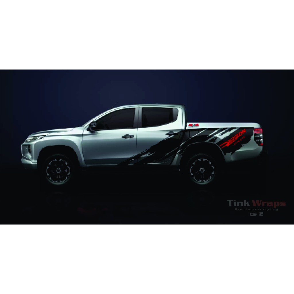Triton Athlete - Decal dán Triton Athlete