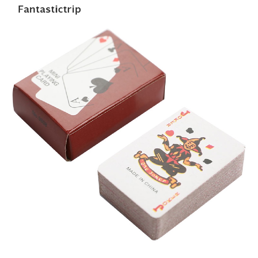 Bộ Bài poker Thu Gọn Dễ Thương Cho Búp Bê