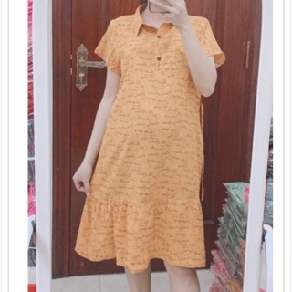 Váy Sơ Mi Lụa Bầu thời trang