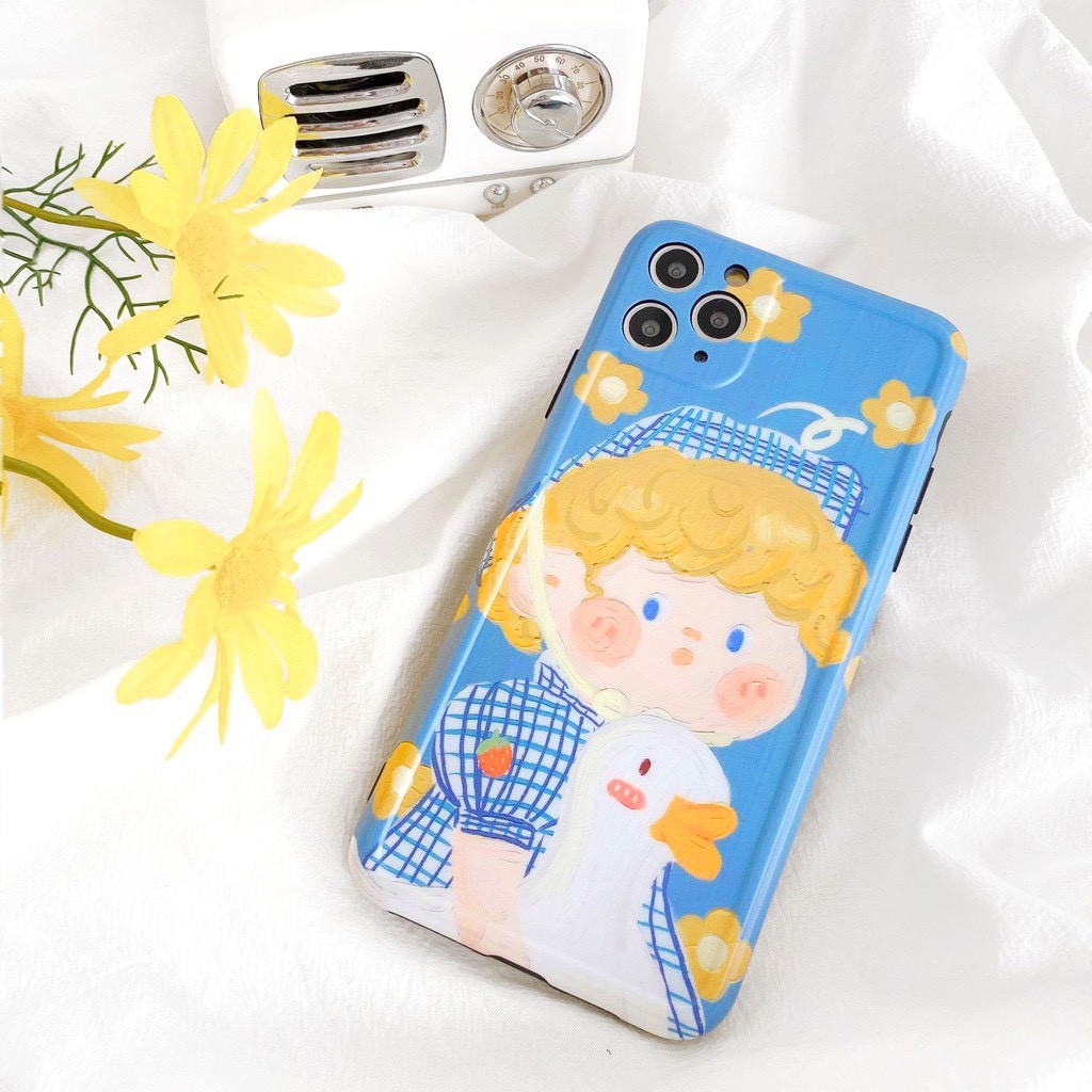 Ốp lưng iphone Ducky Baby IMD dày dặn viền nổi 6/6plus/6s/6splus/7/7plus/8/8plus/x/xr/xs/11/12/13/pro/max/plus/promax | BigBuy360 - bigbuy360.vn