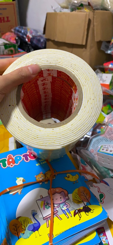 Băng dính xốp vàng đủ size