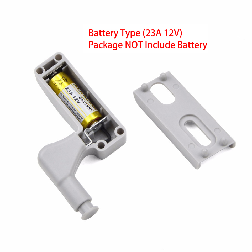 Đèn led cảm biến thông minh gắn bản lề cửa tủ tiện lợi