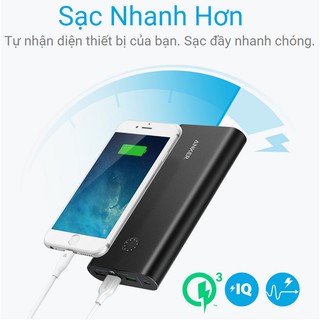 Pin Dự Phòng Anker PowerCore+ 26800, Quick Charge 3.0 - A1374