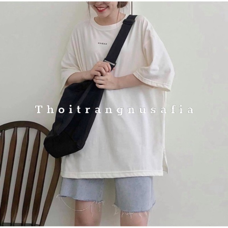 Áo thun / Áo phông tay lỡ Ondoo dáng rộng unisex