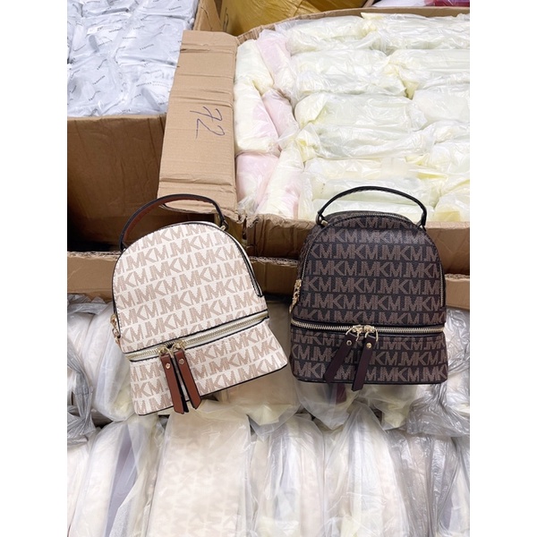 1808-2# Balo Vân Chữ M K 2 Màu