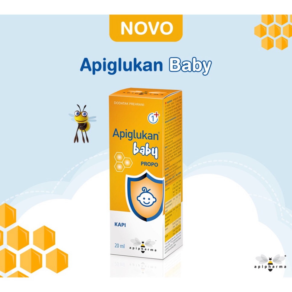 [ Chính Hãng] Tăng sức đề kháng cho bé Apiglukan Baby Propo Drops [Nhập khẩu trực tiếp từ châu Âu]