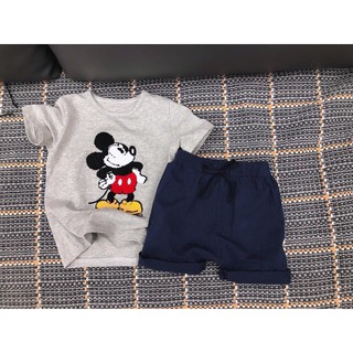 Bộ quần áo chuột mickey cho bé trai