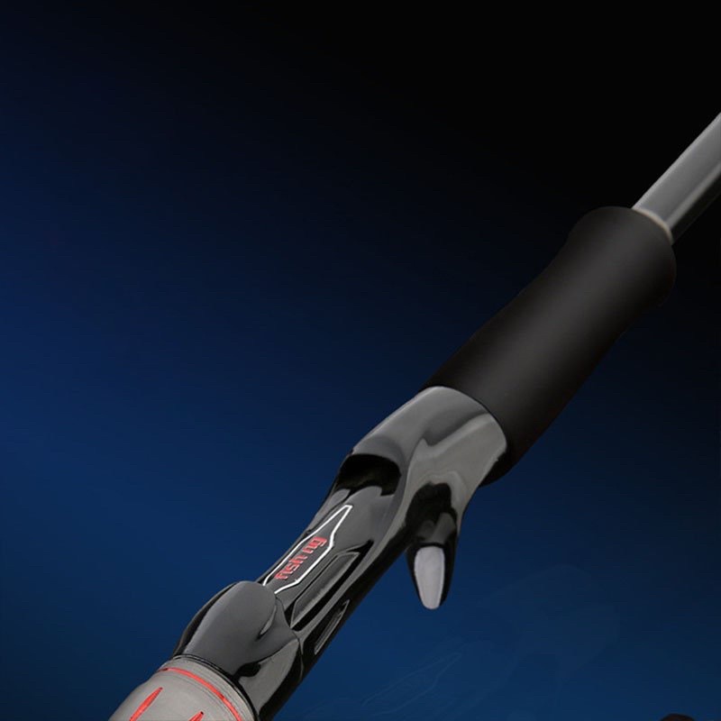 Cần câu Lure máy ngang và đứng Carbon Hi Power đầu bu chống xoắn CM22