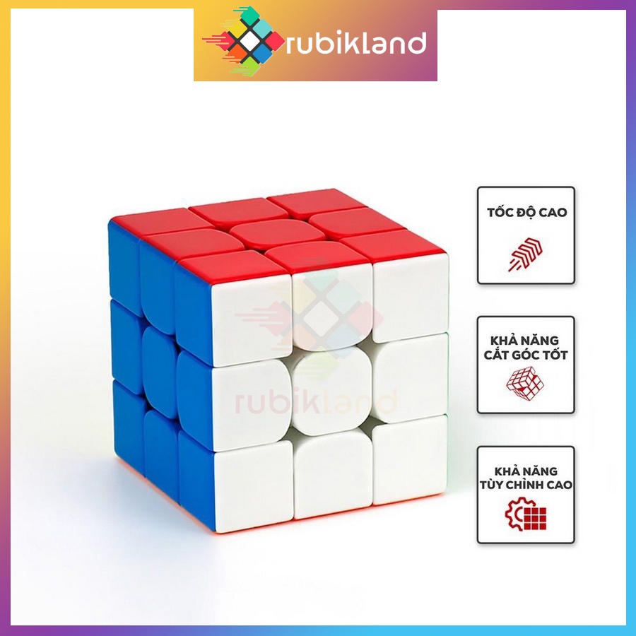 Rubik 3x3 MoYu MeiLong Khối Lập Phương Rubic 3 Tầng 3x3x3 Đồ Chơi Trí Tuệ Trẻ Em