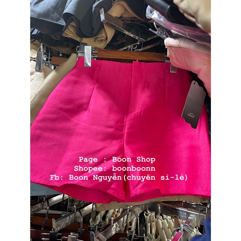 QUẦN SHORT TACTA CẠP CAO ỐNG RỘNG 2 LỚP CHẤT ĐẸP MS15666