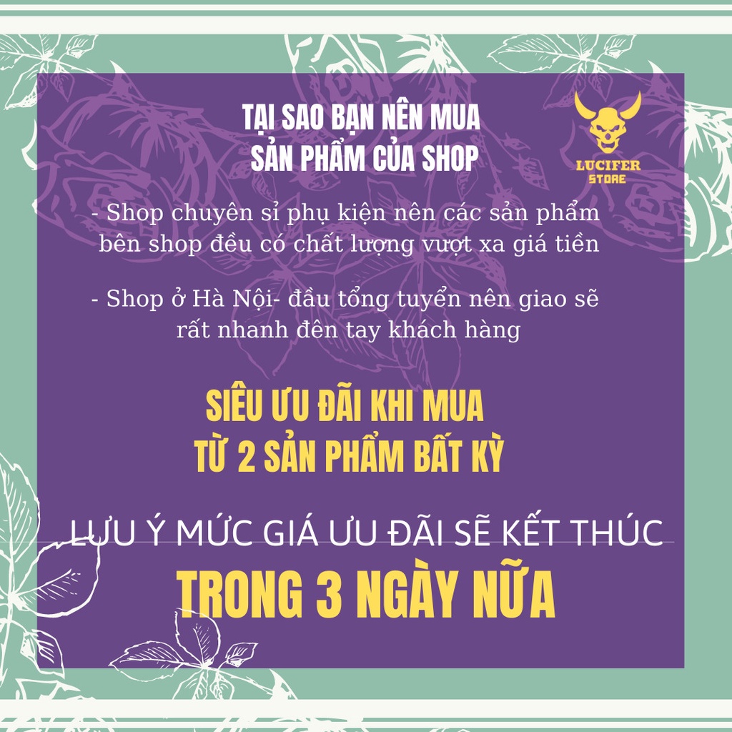 Dây chuyền Nam Bạc Đẹp Unisex Cá Tính Ngầu Thời Trang Nam Basic Meral Chain Lucifer Store Vòng Titan không gỉ Meral