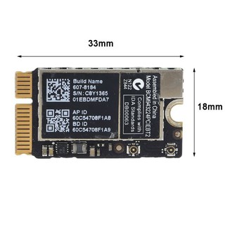 Card Wifi cho Macbook BCM943224PCIEBT2 (Hackintosh - Chuẩn ốc H2)