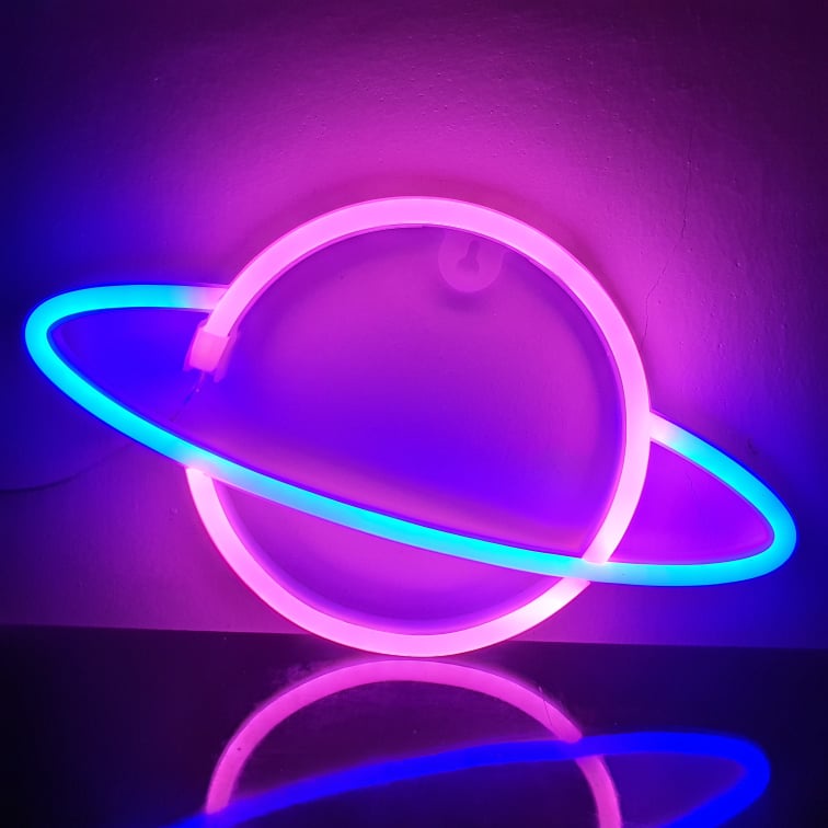 Đèn neon, đèn led neon trang trí phòng ngủ quán cafe phòng khách nhiều mầu đa dạng phong cách