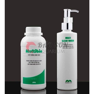 Men vi sinh Multibio và Multi Clear Water làm trong nước bể cá, thủy sinh chỉ sau 30p