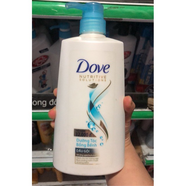 Bộ sản phẩm Dove Dưỡng Tóc Bồng Bềnh dầu gội 650g + kem xả 335g