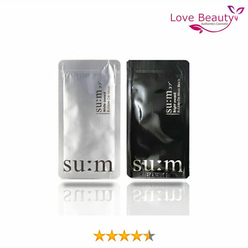 Mặt nạ thải độc Sum 37 Bright Award Bubble De Mask Hàn Quốc