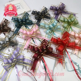 [Sỉ 5cm] Tệp 10 Nơ Gói Quà Tết, Nơ Gói Hoa Siêu Đẹp Bản - Gói Quà Tết - Gói Gấu Bông - Gói Hộp Quà