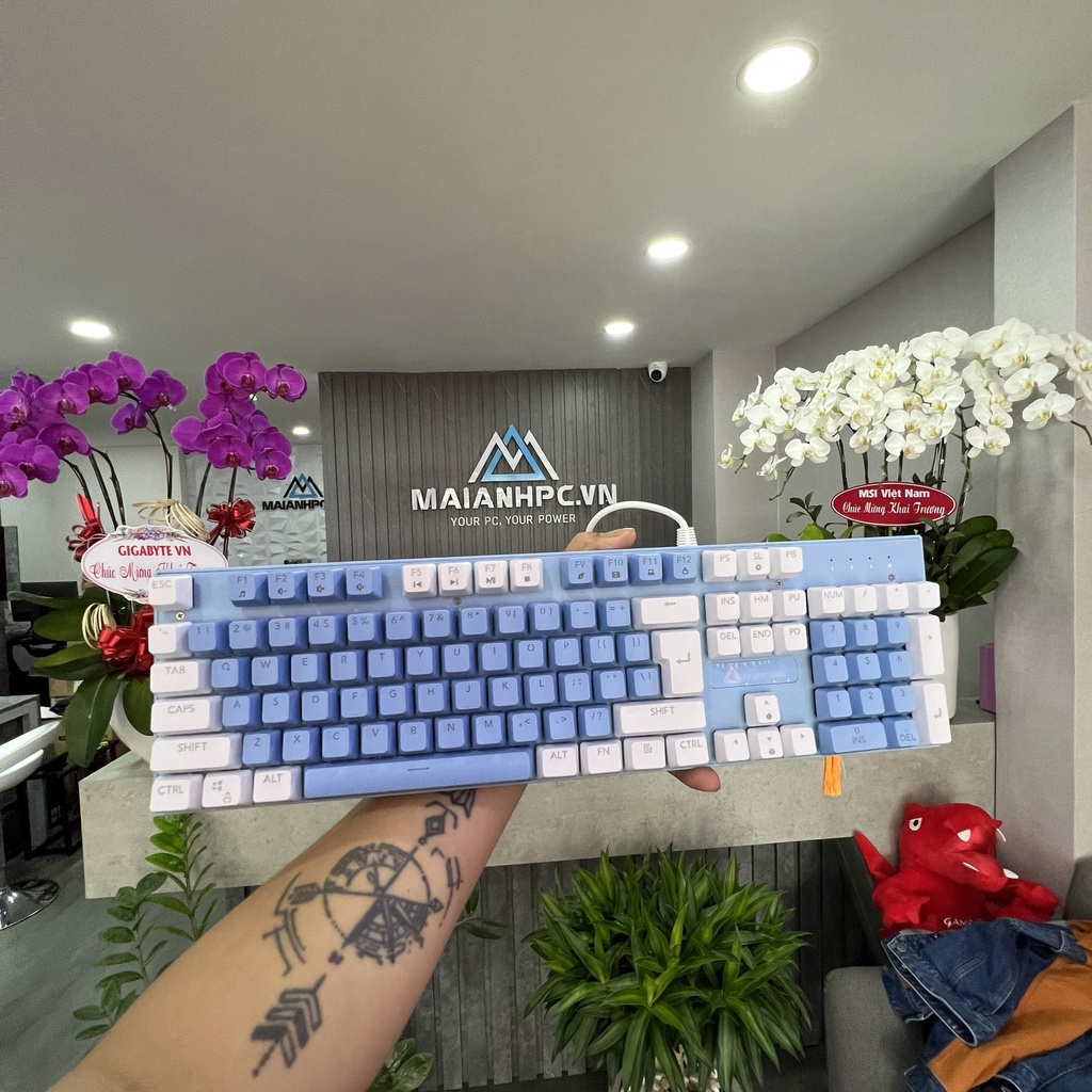 Bàn Phím Cơ Chuyên Game VSP ESport Gaming VM01