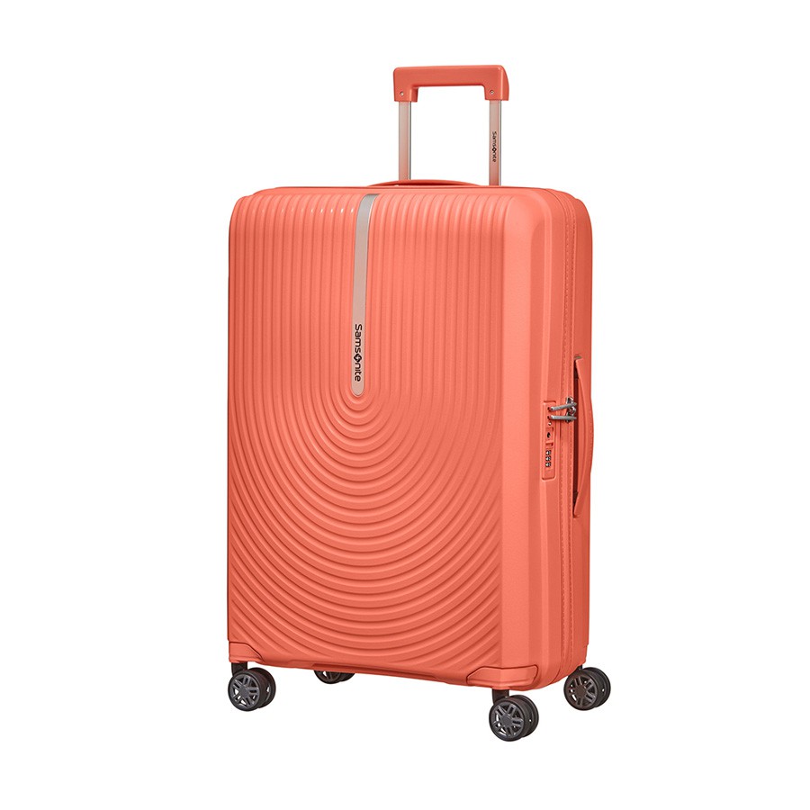 Vali kéo Hi-Fi SAMSONITE- size Trung 25inch/68cm :Chất liệu 100% Polypropylen bền chắc, chống trầy Siêu nhẹ