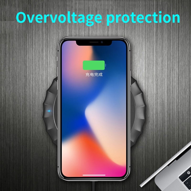 Sạc không dây Hoco 5W chất lượng cao cho Iphone X Xs Max Xr 8 Samsung S10 Plus