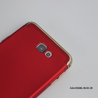 ốp 3 mảnh silicon dẻo Sam Sung J7 Prime (đỏ)