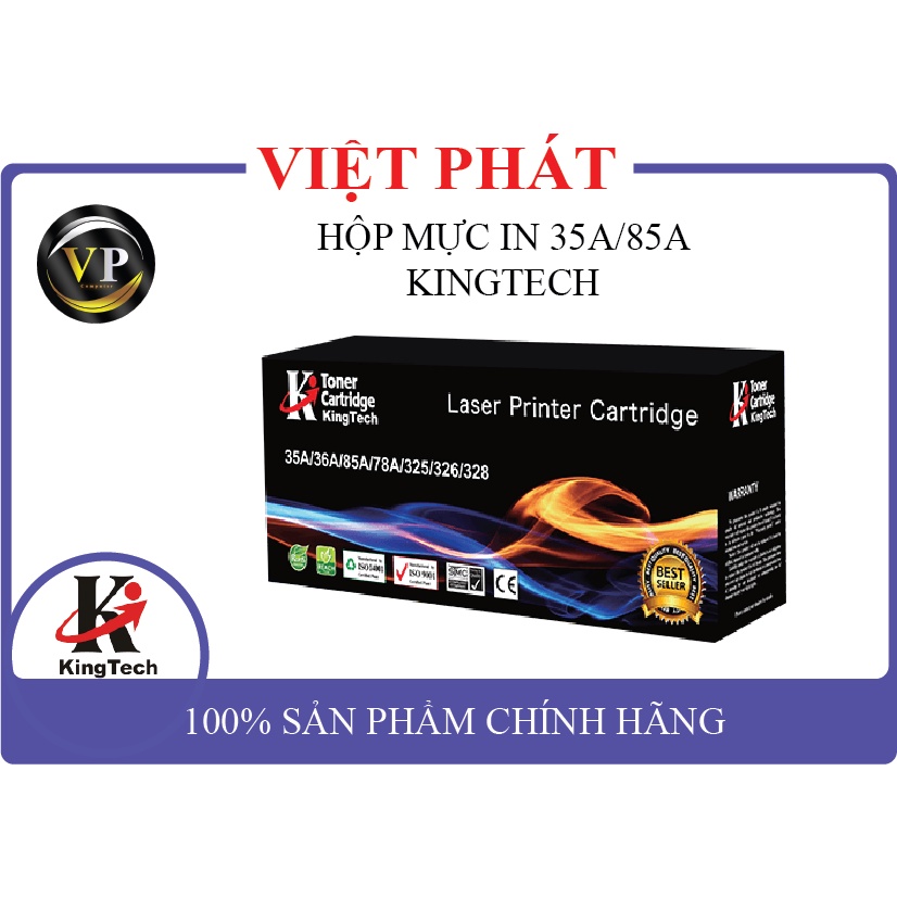 Hộp Mực Máy In 35A/36A/85A/78A/325/326/328 - KINGTECH